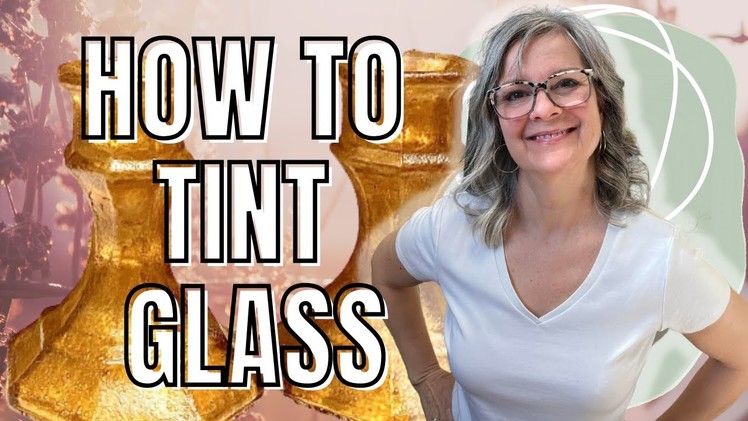 How to COLOUR TINT GLASS. Easy Diy
