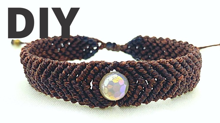 How To Make A Macrame Bracelet With Beads | Step by Step