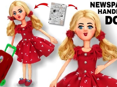 How To Make Doll | DIY Barbie Doll Dress | Barbie And Chelsea I Handmade Doll | Barbie Crafts Ideas