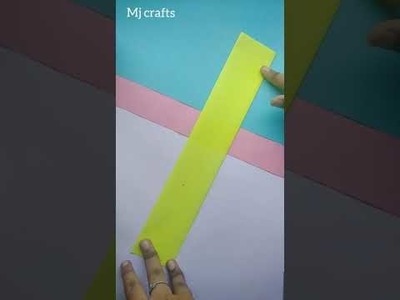 How to make mini notebook with one sheet|mj crafts