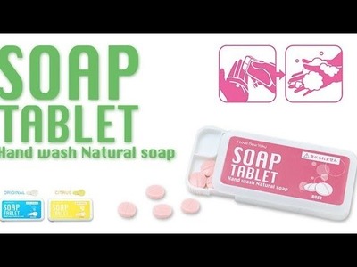 How to Make Tablet Soap ll Diy Soap Tablet