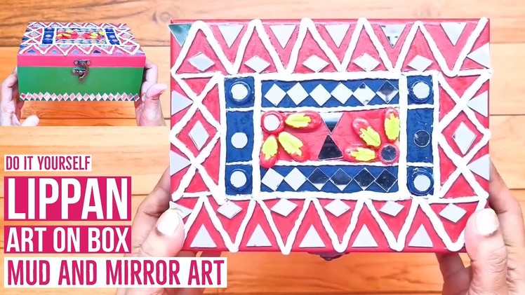 Lippan art work | Mud and mirror work | Fevicryl MouldIt | DIY | Art and Craft | M&P Bliss
