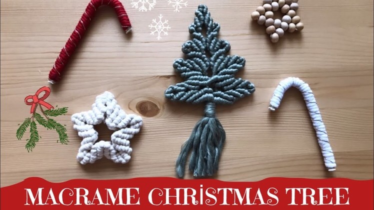 MACRAME CHRISTMAS TREE | MAKROME YILBAŞI AĞAÇI | DIY