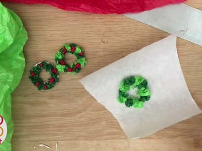 Mini Wreath DIY - Mini Accessories for Doll's House at Christmas