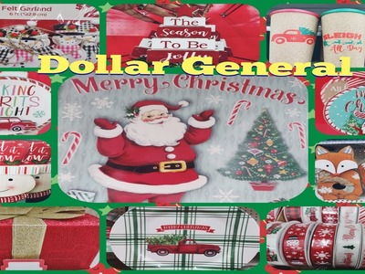 ????????⛄???????? NEW Dollar General Christmas Decor Preview and More Amazing Fall Finds & Deals!! Must See!!????????????