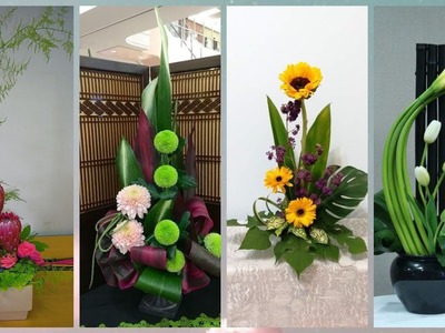 Stylish and modern flowers decor ideas for home ikebana flowers arrangements
