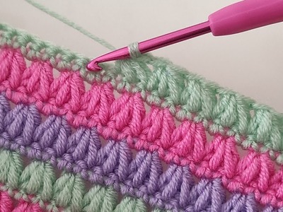 Super Easy crochet baby blanket pattern for beginners ~ Trend Crochet Blanket Pine Knitting Pattern