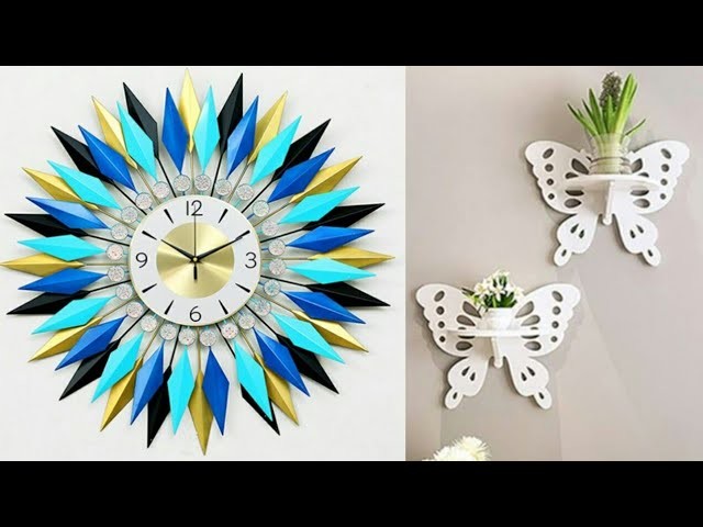 2 Diy easy wall decor ideas using paper | easy paper craft | Home decorating ideas | wall hanging