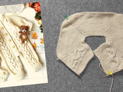 Designer Baby Romper 0 to 3 Months | Easy To knit Romper Part-1 | Tutorial In Urdu