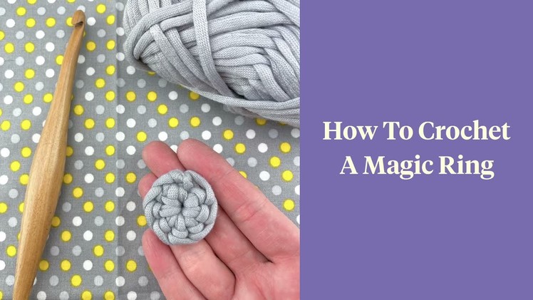 How To Crochet A Magic Ring: Fiber Flux Minute Makes