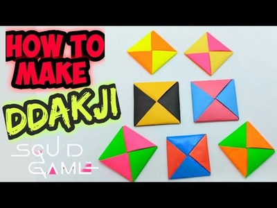 How to make Ddakji | Squid Game