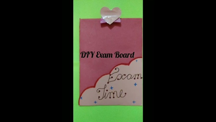 How to make Exam board at home. DIY Exam Pad without glue gun or clips.#shorts #Schoolsupplies