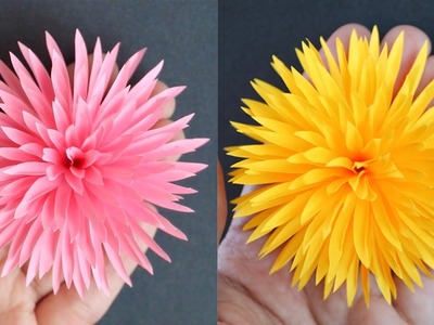 How To Make Paper Flower - Paper Craft - DIY  Paper Flower