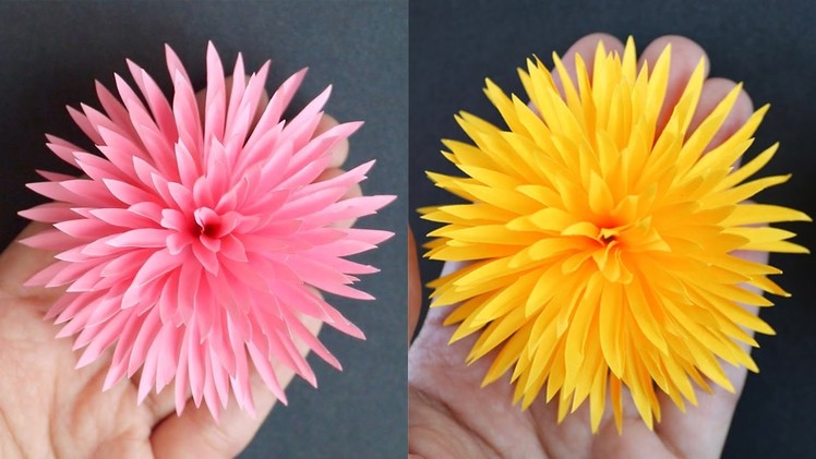 How To Make Paper Flower - Paper Craft - DIY  Paper Flower