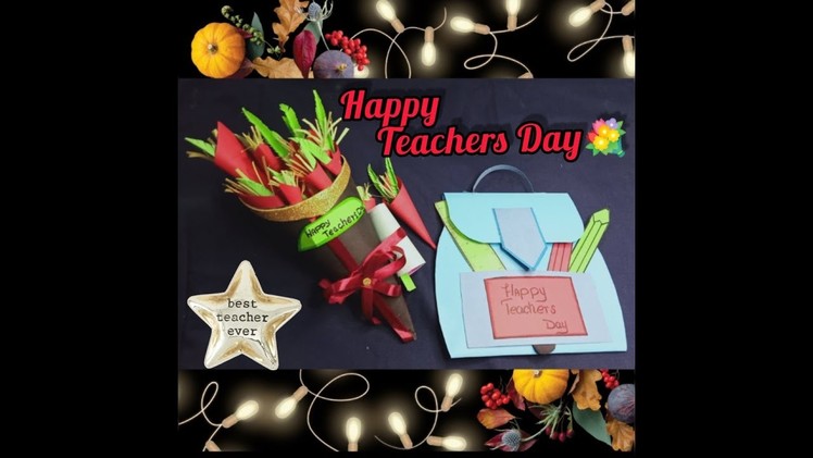 How To Make Teacher's day Card | Teacher's Special Card Tutorial. 