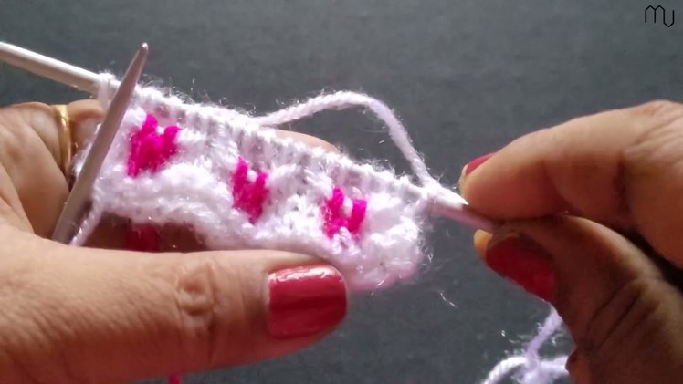 Knitting design #160#Easy knitting design for beginners