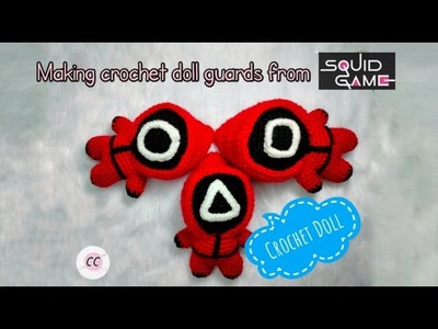 Amigurumi | Squid Game Crochet Doll Guards Tutorial