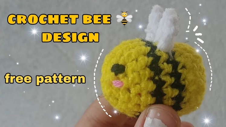 Bumble bee crochet pattern || free style ||