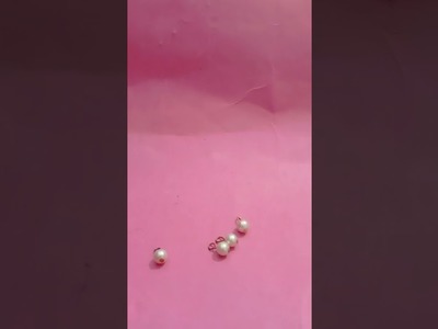 Crystal beads earrings tutorial