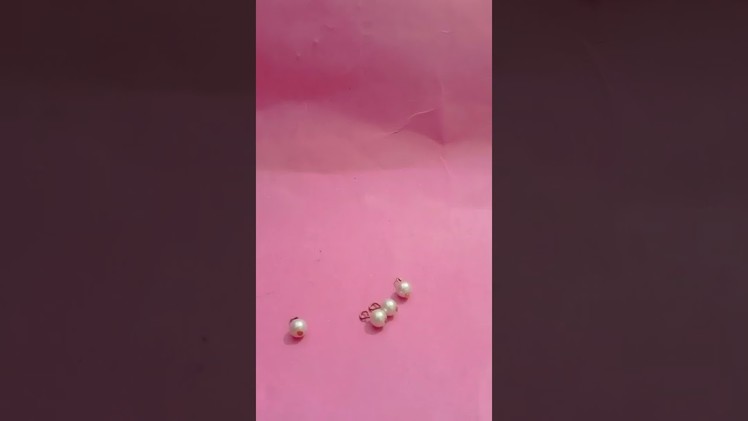 Crystal beads earrings tutorial