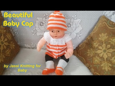 Designer BABY CAP (Hindi) Jassi Knitting for Baby