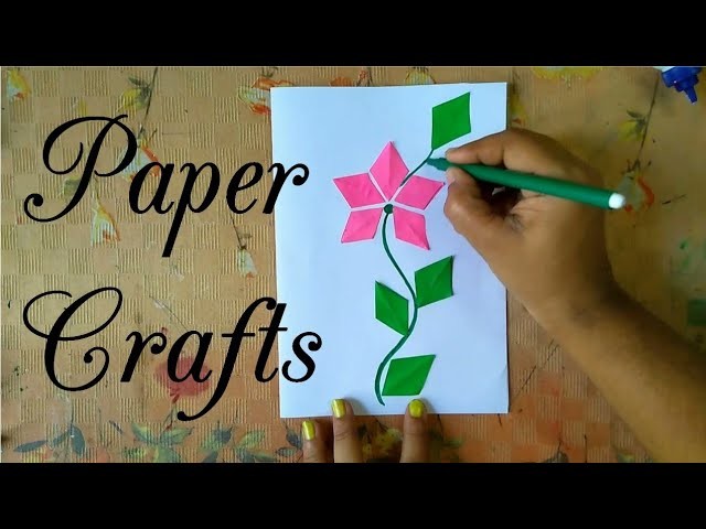 Diamond Shape Creative Paper Crafts For Everyone Easy And Simple 5-Minutes Craft Flowers