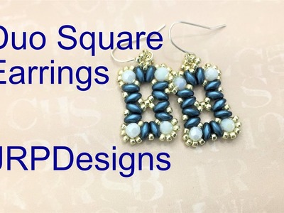 Duo Squares Earrings