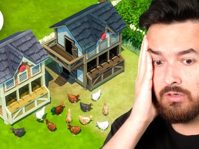 How many chickens can we have? The Sims 4 Cottage Living (Part 34)