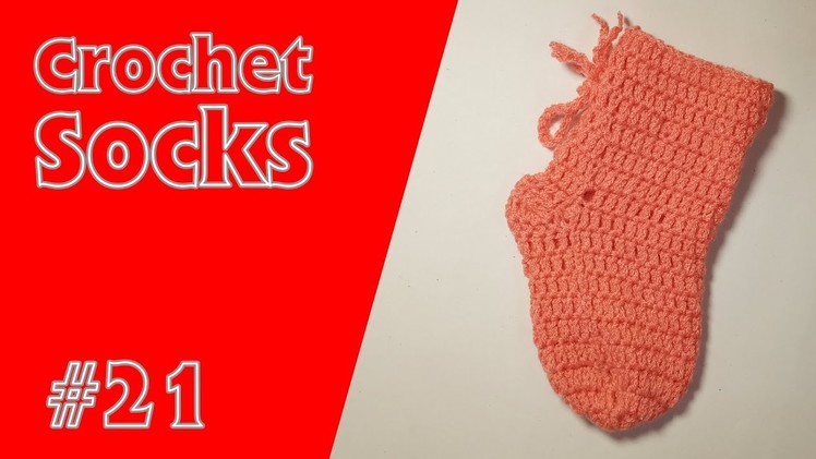 How to Crochet Socks For Beginners | Moja Bunne Tarika Nepali Ma | Crochet Socks.Moja Design