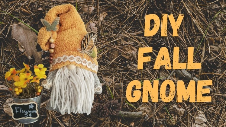 How to Make a Gnome with a Fall Flavor