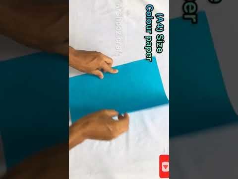 How to Make Paper Shirt - DIY Origami Paper Crafts | Arshooz craft