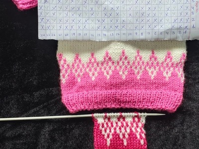 Knitting Graph of Baby hood