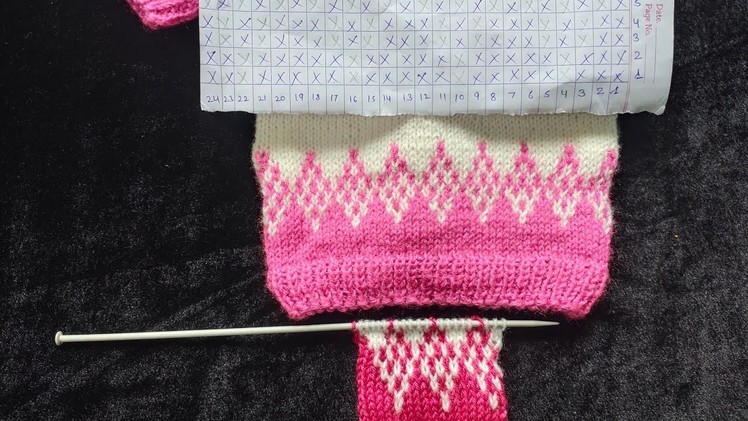 Knitting Graph of Baby hood