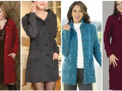 Marvelous New Hand Knitting Ladies Sweaters Designs Ideas
