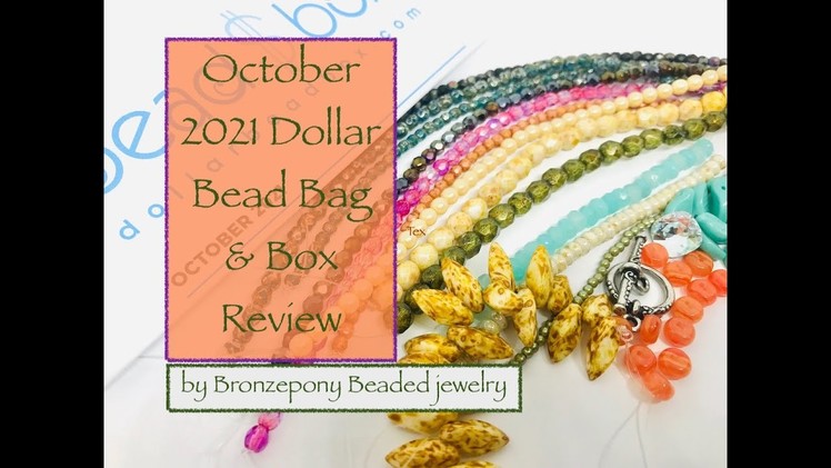 October 2021 Dollar Bead Box review