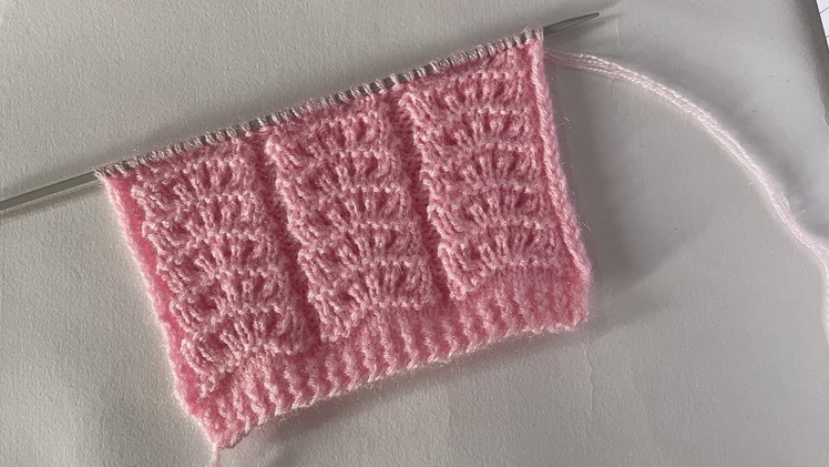 Pretty Knitting Stitch Pattern For Cardigans