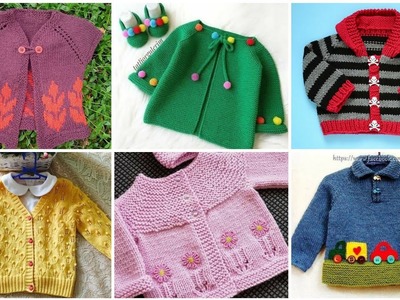 Stunning New Hand Knitting Baby Sweaters Designs Ideas