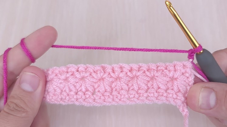 Super easy crochet baby blanket pattern for beginners ~Crochet blanket Knitting pattern ~Tığ İşi
