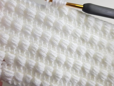 Super Easy Crochet Baby blanket pattern for beginners.Trends Crochet Blanket Knitting Pattern