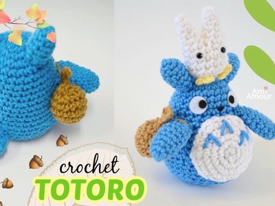 Totoro Amigurumi Tutorial - Crochet Step by Step | Free Pattern