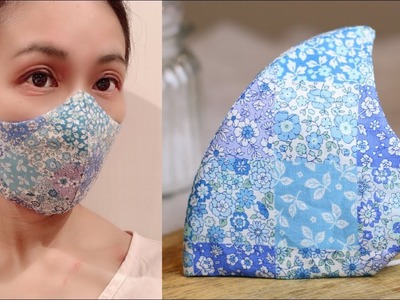 5 minutes!! SUPER EASY???? Breathable mask sewing tutorial