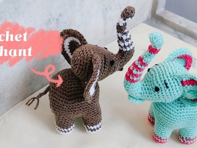 Crochet Elephant Amigurumi (part -2)#crochetelephant