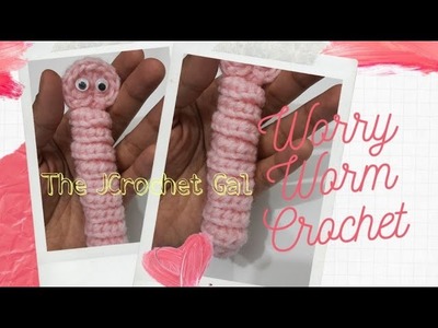 Crochet Worry Worm Pattern | Random Acts of Crochet Kindness | Crochet Worry Pet Tutorial