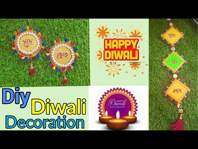 DIY Diwali Decoration Ideas | 2 Easy Diwali Home Decor Ideas |Easy Diwali Wall Hanging|bestouofwaste
