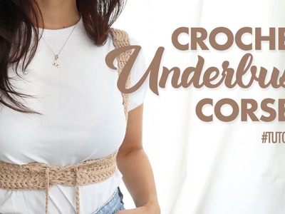 DIY ???? Fall Fashion Crochet Underbust Corset ????| Beginner Friendly ????