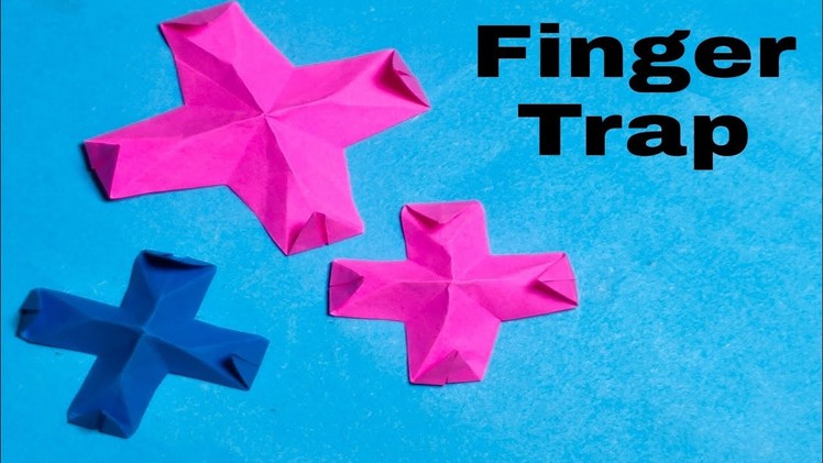 DIY ORIGAMI FINGER TRAP. Paper Finger Trap. Origami Finger Toy. How to make Finger Trap #short