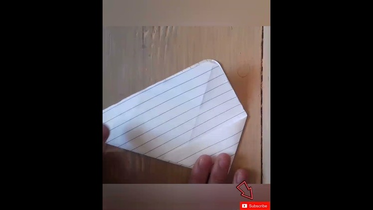 Diy paper pouch. how to make paper  pouch at home. very easy.#shorts
