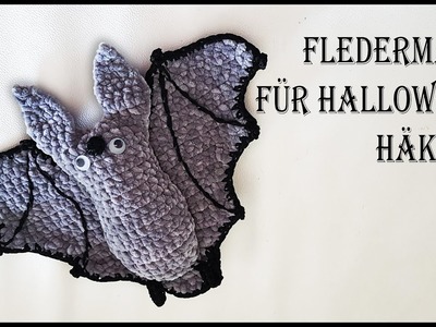 Fledermaus für Halloween Amigurumi häkeln | Kostenlose Häkelanleitung
