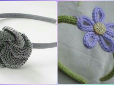 GANCHILLO CON SUS PATRONES - Latest Handmade Crochet Hair Accessories For Girls And Women