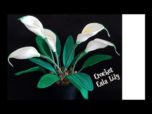 How to Crochet Cala Lily flower